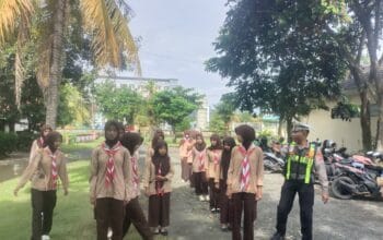 Polres Lombok Barat, Satlantas Polres Lobar, Saka Bhayangkara, Tertib Lalu Lintas, Pramuka NTB, Kamseltibcarlantas, Polsek Gerung