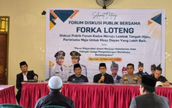 Dukung Pengembangan Pariwisata Dan Kelestarian Alam, FORKA Lombok Tengah Gelar Diskusi Publik Cegah Tambang Emas Ilegal.