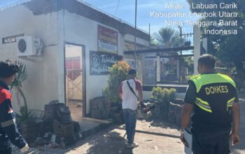 Cegah DBD, Biddokkes Polda NTB Lakukan Fogging di Mako dan Asrama Polsek Kayangan–Bayan