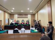 Pengamanan Sidang Perkara Pembunuhan Agenda Pledoi di Pengadilan Negeri Dompu Berjalan Aman dan Kondusif