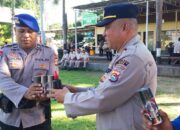 Tingkatkan Keterampilan dan Kesiapsiagaan Personel, Bag Logistik Polres Bima Kabupaten Gelar Latihan Bongkar Pasang Senjata