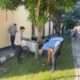 Rutinitas Pagi, Personel Polres Bima Kota Bersih-Bersih Ruangan Kerja Sebelum Beraktivitas