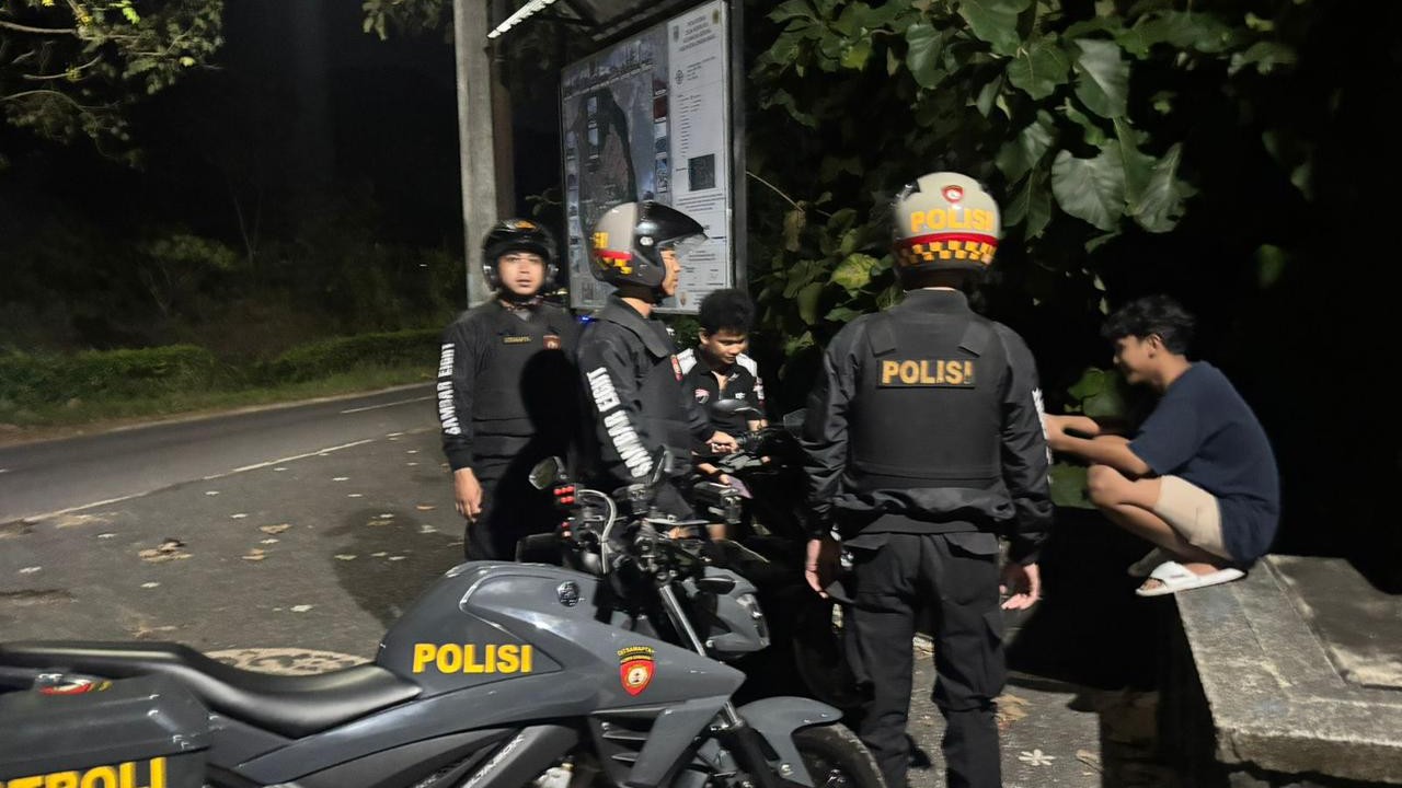 Antisipasi Aksi 3C, Tim Perintis Presisi Lombok Barat Sisir Titik Rawan di Malam Hari