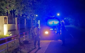 Waspada Kejahatan Malam, Polsek Gerung Intensifkan Patroli KRYD di Titik Rawan Perkantoran dan Perbankan