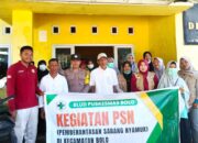 Cegah Penyebaran Virus DBD, Bhabinkamtibmas Polsek Bolo Bersama Nakes Sosialisasi PSN di Desa Kara