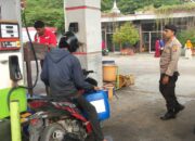 Polsek Rasanae Barat Patroli Tiga SPBU, Pastikan Situasi Kondusif Pasca Kenaikan Harga BBM