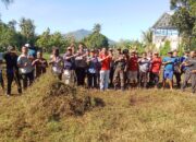 Aksi Jumat Bersih di TPU Ai Ngero, Sinergi Polisi dan Warga Taliwang Jaga Lingkungan Tetap Asri