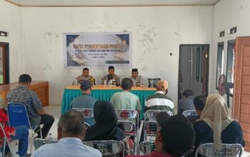 Peran Aktif Bhabinkamtibmas, Kawal Pembentukan Panitia MTQ XXII di Batu Putih