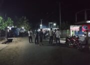 Patroli Blue Light Cipkon Polsek Langgudu, Antisipasi Gangguan Kamtibmas di Sejumlah Titik Rawan