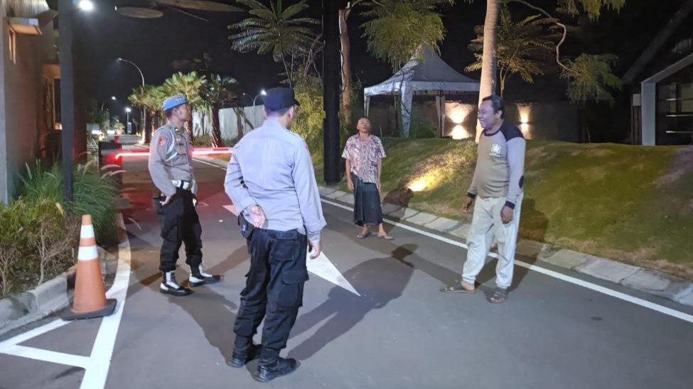 Polsek Labuapi Tingkatkan Patroli Kamtibmas di Lombok Barat