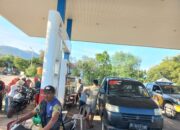 Pantau Dampak Kenaikan BBM, Polsek Wera Lakukan Patroli di SPBU Tawali