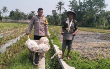 Polsek Labuapi Dorong Kemandirian Pangan di Lombok Barat