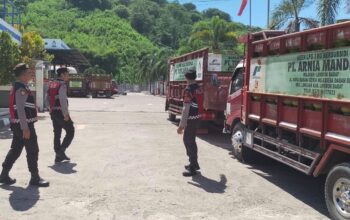 Polres Lombok Barat Amankan Distribusi LPG di SPBE Lembar