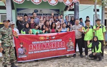 “Bersama Kita Cegah Narkoba”: Sat Resnarkoba Polres Sumbawa Tegaskan Komitmen di Desa Sekokat