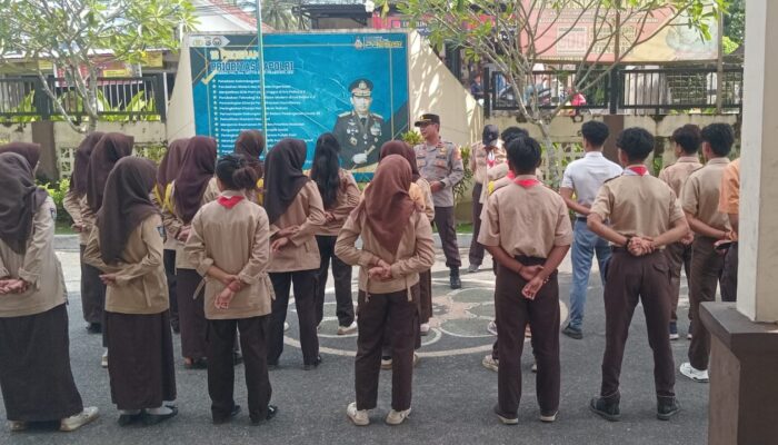 Polres Lombok Barat Gembleng Saka Bhayangkara Sekotong Jadi Pelopor Kamtibmas