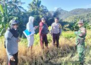 Bhabinkamtibmas Desa Kalimantong Dampingi Penentuan Titik Koordinat Destinasi Pariwisata Kerakyatan