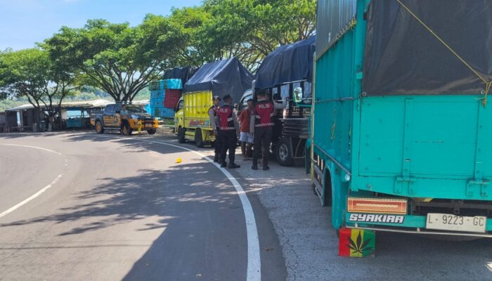 Amankan Logistik di Gili Mas, Sat Samapta Polres Lombok Barat Siagakan Inovasi KEMOS 110