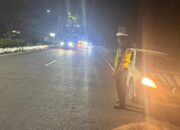 Satlantas Polres Lombok Barat Jaga Ketat Jalur Bypass dari Teror Balap Liar