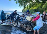 SAT POLAIRUD POLRES DOMPU TINGKATKAN PELAYANAN DAN PENGAMANAN DI WILAYAH PESISIR DAN PELABUHAN