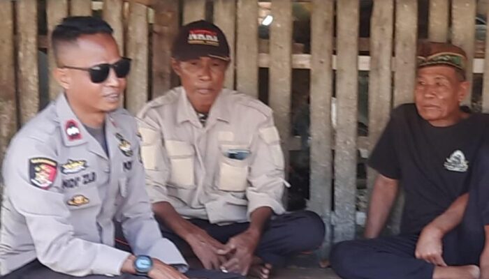 Sambang Kamtibmas Humanis, Bhabinkamtibmas Polsek Monta Imbu Warga Modus Penipuan dan Tindakan Kejahatan Lainnya