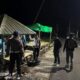 PATROLI MALAM POLRES DOMPU, PERSONEL SAMPAIKAN HIMBAUAN KAMTIBMAS KEPADA MASYARAKAT