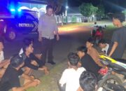 Menangkal Berbagai Potensi Guankamtibmas di Wilayah Hukumnya Polsek Soromandi Hadir Melalui Patroli Cipkon