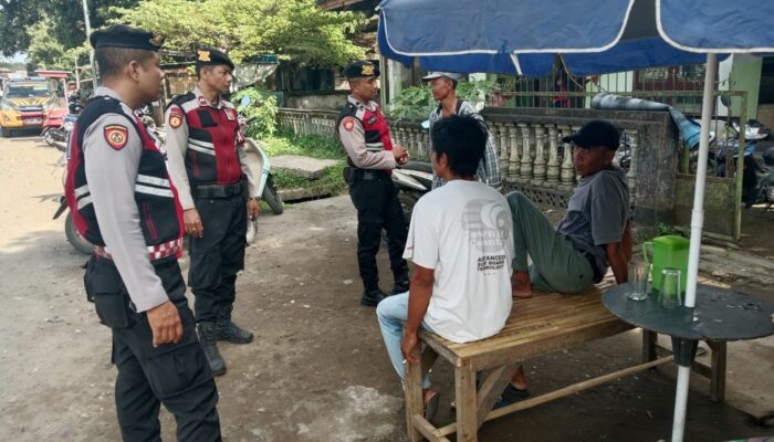 Polres Lombok Barat Patroli dan Kenalkan Inovasi KEMOS 110