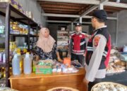 Polsek Gangga Laksanakan Patroli Dialogis Sampaikan Imbauan Kamtibmas Kepada Pedagang Sembako