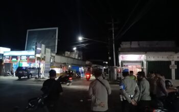 Polsek Alas Gelar Pengamanan dan Patroli Malam Takbiran Idul Adha 1447 H