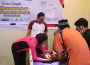 Polres Loteng Bersama Media Sasamboinside Gelar Khitanan Massal Gratis dan Donor Darah. ‎