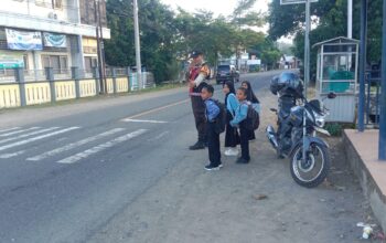 Wujudkan Keamanan dan Keselamatan Pelajar, Jajaran Polres Sumbawa Barat Intensifkan Kegiatan Rawan Pagi