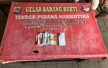 Satresnarkoba Polres Bima Kota Gagalkan Peredaran Sabu 2,73 Gram di Sape
