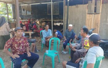 Bhabinkamtibmas Desa Lamunga Sosialisasikan Pencegahan TPPO kepada Warga