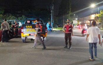 Polres Lombok Barat Amankan Car Free Night Giri Menang