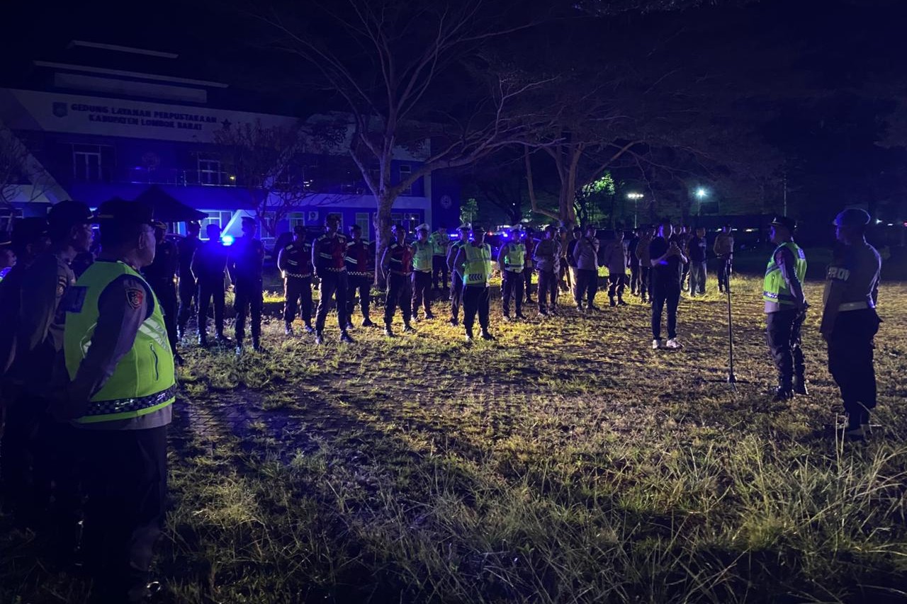 Tekan Balap Liar, Polres Lombok Barat Perketat Pengamanan KRYD