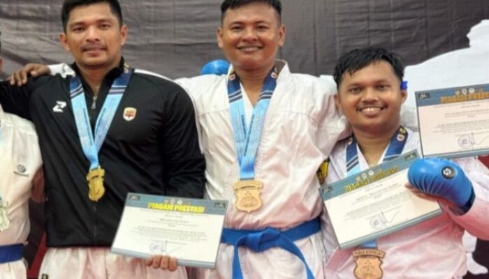 Kontingen Karate Polda NTB Sabet Lima Medali di Kapolri Cup 2026