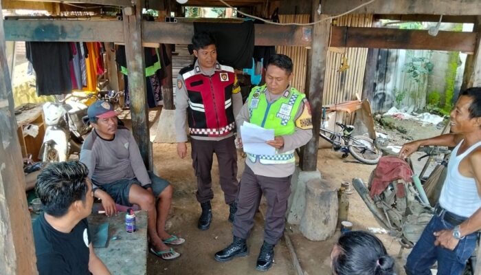 Polsek Seteluk Gencarkan Sosialisasi Pencegahan TPPO, Warga Diimbau Tolak PMI Ilegal