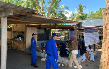 Satpolairud Polres Lombok Barat Intensifkan Patroli di Pantai Cemare