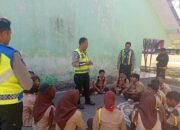 Bentuk Karakter Pelajar, Polsek Sekotong Sosialisasi Tertib Lalu Lintas dan Rekrutmen Saka Bhayangkara